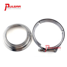 Load image into Gallery viewer, PULSAR S400 T6 Turbo 5 to 4″ Stainless Steel Flange Clamp Kit