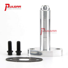 Load image into Gallery viewer, PSR -10 AN Extended Oil Drain Flange Install Kit for T4 Turbo