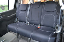 Load image into Gallery viewer, Third Row - Black Neoprene Seat Covers With White Stitching For Toyota LC80 Series Sahara