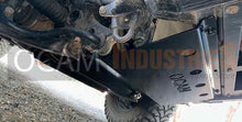 Load image into Gallery viewer, OCAM Aluminium Bash Plates For Mitsubishi Challenger PB PC 2009-15, Aluminium 6mm Black