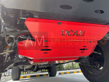 Load image into Gallery viewer, OCAM Aluminium Bash Plates For Toyota Hilux N80 2015-Current, 6mm - Red