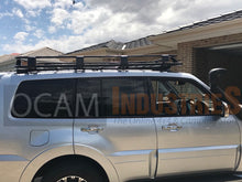 Load image into Gallery viewer, Aluminium Roof Rack for Mitsubishi Pajero 2007-Current Full Length Cage Alloy