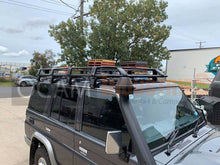 Load image into Gallery viewer, Aluminium Roof Rack For Toyota Landcruiser 76 Series Wagon Alloy Cage