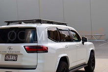 Load image into Gallery viewer, Aluminium Roof Rack For Toyota Landcruiser 300 Series, 04/2021-On, Full Length Flat Platform