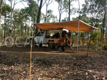 Load image into Gallery viewer, OCAM Wing Awning Round & 6 Panel Tent Awning Walls Combo 2.5m X 2.5m - Passenger Side