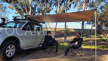 Load image into Gallery viewer, 1.4M x 2.0M Car Side Awning Pullout Tent Camper Trailer 4X4 4WD 140cm x 200cm