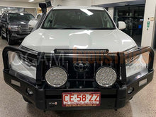 Load image into Gallery viewer, OCAM Deluxe Bull Bar for Toyota Prado 150 Series 09/2017-2023 + Pair 9' LED Spot Lights