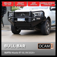 Load image into Gallery viewer, OCAM Deluxe Steel Bull Bar for Mazda BT-50 09/2020+, Winch Compatible, BT50