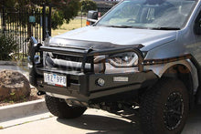 Load image into Gallery viewer, OCAM Deluxe Steel Bull Bar For Isuzu D-MAX 08/2020-04/2024 OCAM 9.5k Winch + 9' LED Spot Lights