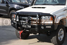 Load image into Gallery viewer, OCAM Deluxe Steel Bull Bar For Toyota Landcruiser 70 76 78 79 Series, 2024+, Winch Compatible & OCAM 12K LBS Winch