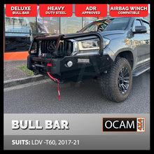 Load image into Gallery viewer, OCAM Deluxe Steel Bull Bar For LDV-T60 2017-08/2021, Winch Compatible