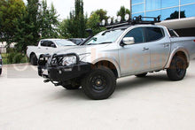 Load image into Gallery viewer, OCAM Deluxe Steel Bull Bar For Mitsubishi Triton MQ 05/2015-10/2018, Winch Compatible