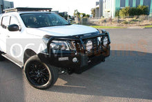 Load image into Gallery viewer, OCAM Deluxe Steel Bull Bar for Nissan Navara NP300 07/2015-02/2021 + Pair 9' LED Spot Lights