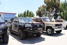 Load image into Gallery viewer, OCAM Deluxe Steel Bull Bar For Toyota Hilux N70 08/2011-15 + Pair 9' LED Spot Lights