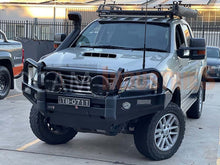 Load image into Gallery viewer, OCAM Deluxe Steel Bull Bar For Toyota Hilux N70 08/2011-15 + Pair 9' LED Spot Lights