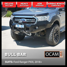 Load image into Gallery viewer, OCAM H-Bar, Replacement Winch Bar for Ford Ranger PX MKIII 2018-06/2022 Hoopless Bull Bar PXIII