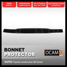 Load image into Gallery viewer, Bonnet Protector for Toyota Landcruiser 80 Series Tinted Guard