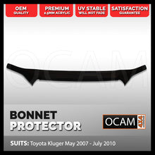 Load image into Gallery viewer, Bonnet Protector for Toyota Kluger May 2007 - July 2010 Tinted Guard