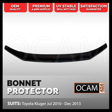 Load image into Gallery viewer, Bonnet Protector for Toyota Kluger Jul 2010 - Dec 2013 Tinted Guard
