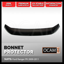Load image into Gallery viewer, Bonnet Protector for Ford Ranger PK 2009-2011 Tinted Guard