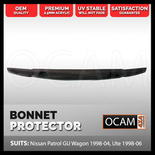 Load image into Gallery viewer, For Nissan Patrol GU Y61 1998-2004 Premium Bonnet Protector Series 1, 2 and 3