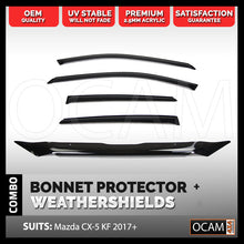 Load image into Gallery viewer, Bonnet Protector, Weathershields For Mazda CX-5 KF 2017-2021 Visors CX5
