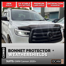 Load image into Gallery viewer, Bonnet Protector, Weathershields For GWM Cannon 2020-Current