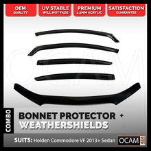 Load image into Gallery viewer, Bonnet Protector, Weathershields For Holden VF Commodore Sedan 2013-17 Visors