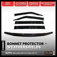 Load image into Gallery viewer, Bonnet Protector, Weathershields For Mercedes Benz X-Class 2017-On Visors XCLASS