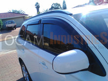 Load image into Gallery viewer, Bonnet, Headlight Protectors, Visors for Mitsubishi Outlander 2012-15 ZJ