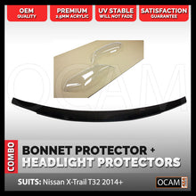 Load image into Gallery viewer, Bonnet Protector, Headlight Protector For Nissan X-Trail T32 2014-2017