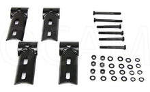 Load image into Gallery viewer, Brush / Scrub Bar Brackets Clamps, Suits 49mm brush bars to 49mm bull bar hoop