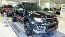 Load image into Gallery viewer, Kut Snake Raptor Style Bonnet Scoop For PX Ford Ranger 2011-2015, ABS With Washer Cut out