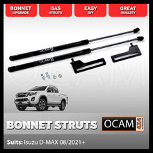Load image into Gallery viewer, OCAM Bonnet Strut Kit for Isuzu D-MAX / MU-X, 2021-Current