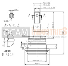 Load image into Gallery viewer, OCAM Upper Control Arms For Ford Ranger PX1 PX2 PX3, 2011-Current, Everest, Mazda BT50 2011-2020