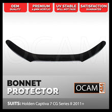 Load image into Gallery viewer, Bonnet Protector for Holden Captiva 7 CG Series II 2011-18 Tinted Guard