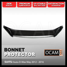 Load image into Gallery viewer, Bonnet Protector for Isuzu D-MAX May 06/2012-16 Tinted Guard DMAX