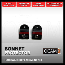 Load image into Gallery viewer, Replacement Bonnet Protector Clips for Isuzu D-MAX 08/2020-04/2024 Tinted Guard DMAX
