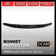 Load image into Gallery viewer, Bonnet Protector for Mitsubishi Pajero NM-NP, 2000-2006 Tinted Guard