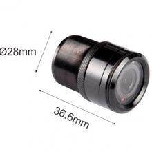 Load image into Gallery viewer, Round HD Camera IR Flush Mount With Black or White Alloy Body Housing