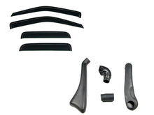 Load image into Gallery viewer, For Isuzu D-MAX 2007-11 Snorkel & Weathershields Window Visors Tinted DMAX
