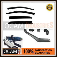 Load image into Gallery viewer, Combo for Toyota Hilux N70 25/26 Series Snorkel, Window Visors 2005-11 Weathershields
