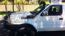 Load image into Gallery viewer, For Nissan Navara D22 10/2001+ Single Battery: Snorkel and Weathershields Visors