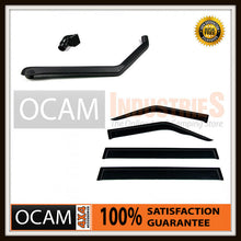 Load image into Gallery viewer, Combo for Nissan Patrol GQ: Snorkel and Window Visors Weathershields Tinted