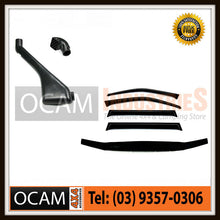 Load image into Gallery viewer, For Toyota LandCruiser 100 Series Weathershields Visors Bonnet Protector Snorkel