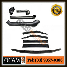 Load image into Gallery viewer, For Mitsubishi Pajero NM-NP 2000-06 Bonnet Protector Weathershields Snorkel