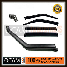 Load image into Gallery viewer, For Toyota Landcruiser Prado 90 Series: Snorkel and Window Visors Weathershields