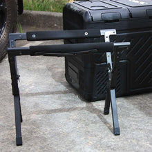 Load image into Gallery viewer, Fridge Cooler Stand, Aluminium Frame, Black, Camping, Picnic