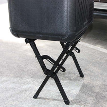 Load image into Gallery viewer, Fridge Cooler Stand, Aluminium Frame, Black, Camping, Picnic