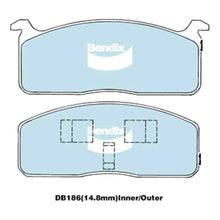Load image into Gallery viewer, Bendix 4WD/SUV Disc Brake Pads Set - DB186-4WD